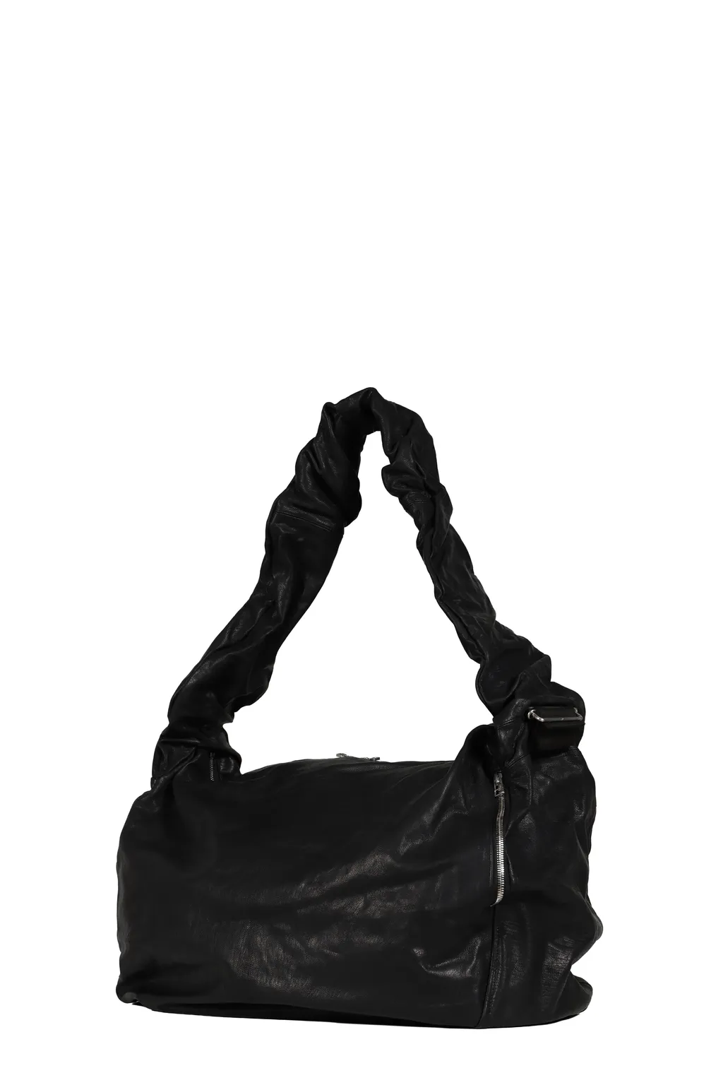 Leather Wave Bag / Black