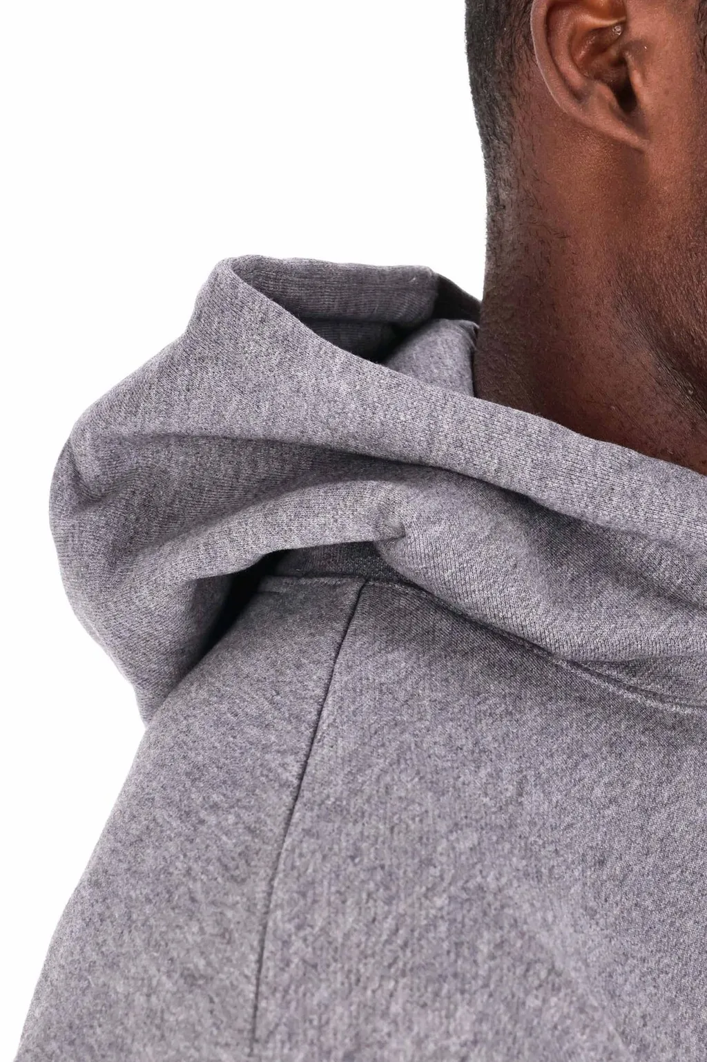 Maison Kitsuné Logo Embroidered Drawstring Hoodie