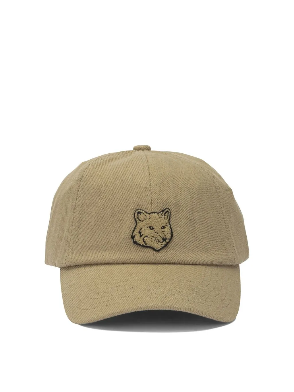 Maison Kitsuné Fox Head Embroidered Baseball Cap