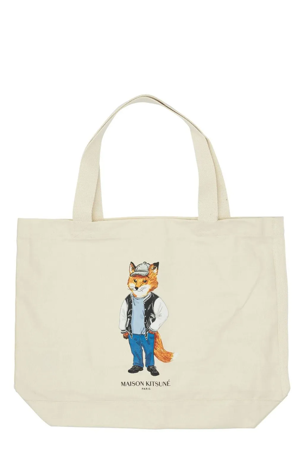 Maison Kitsuné Dressed Fox Tote Bag