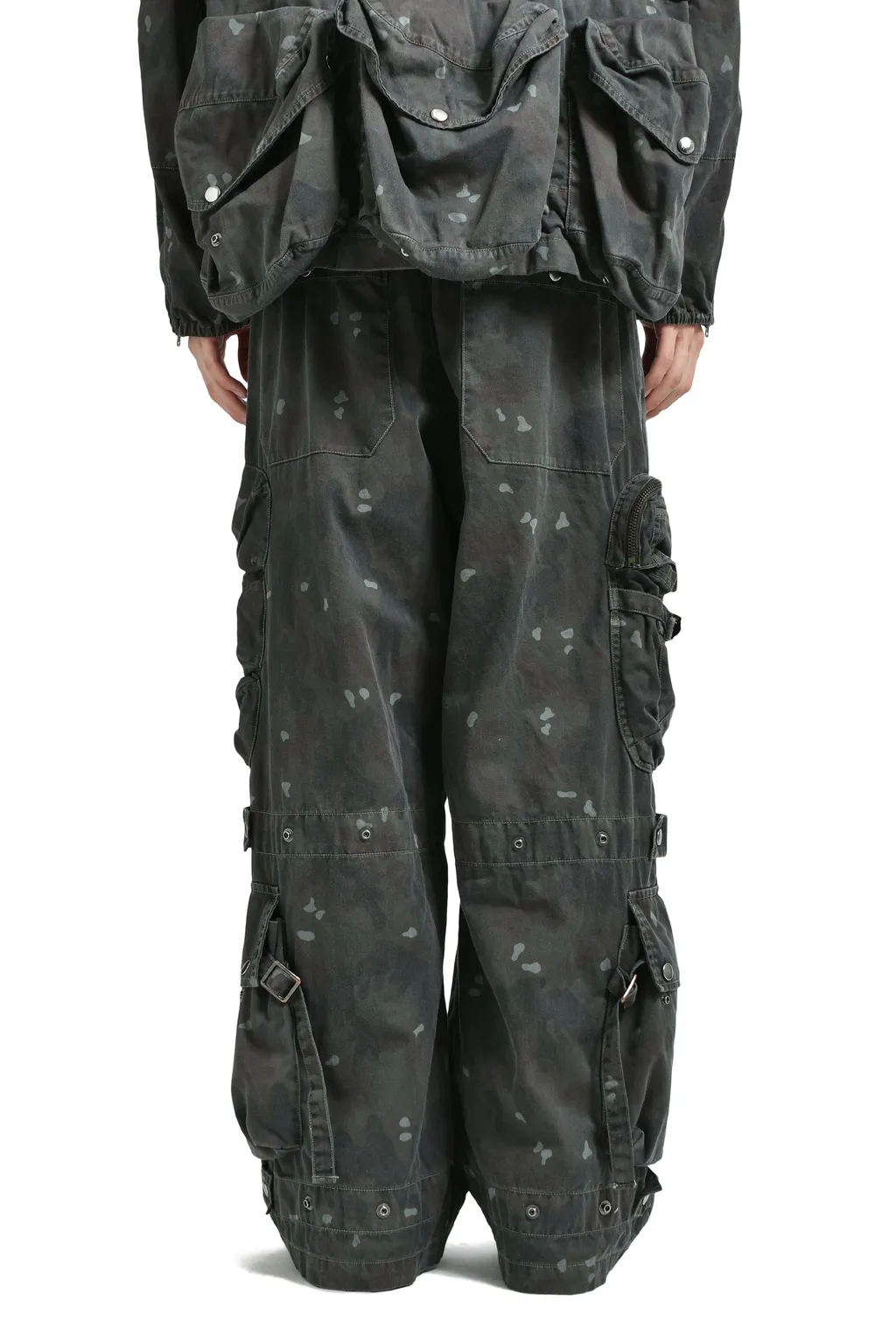 Blackening Pizza Camo Millitary Pants / Camo