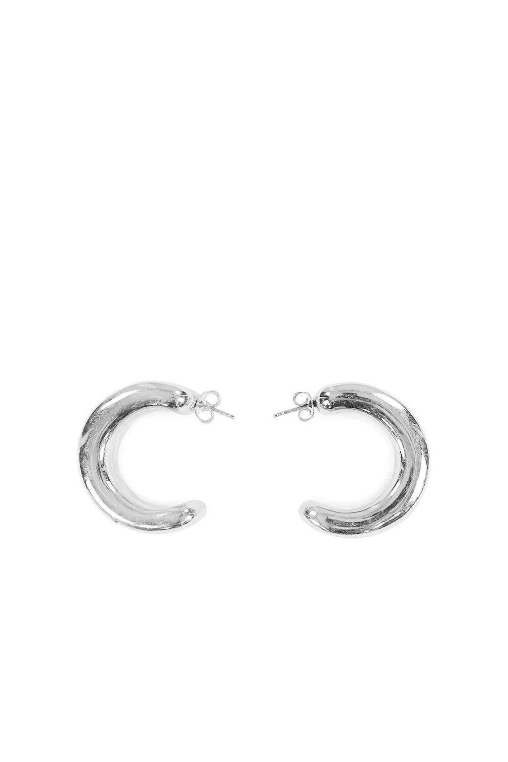 Logo Earrings / Sil