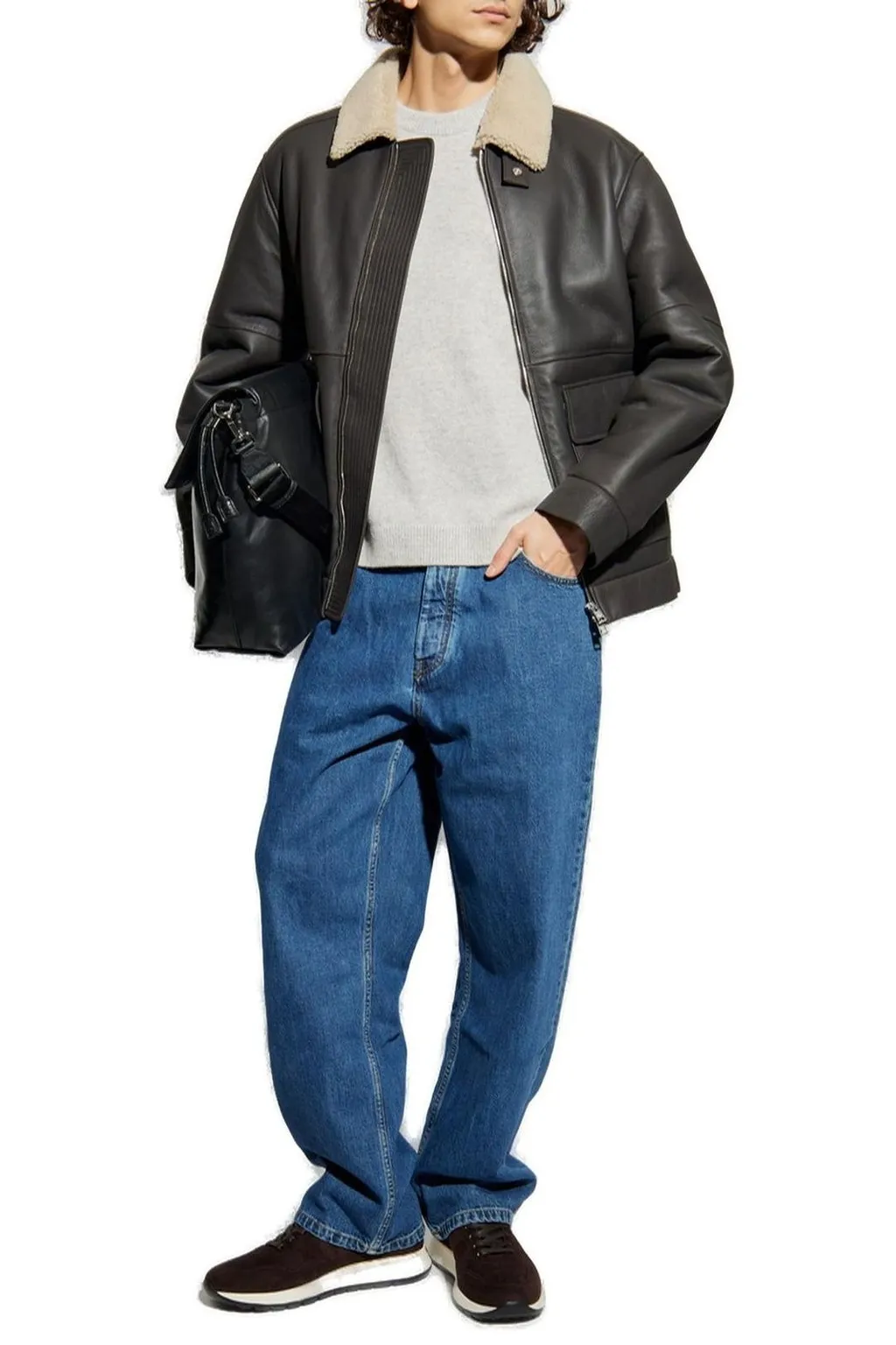 Maison Kitsuné Shearling Jacket