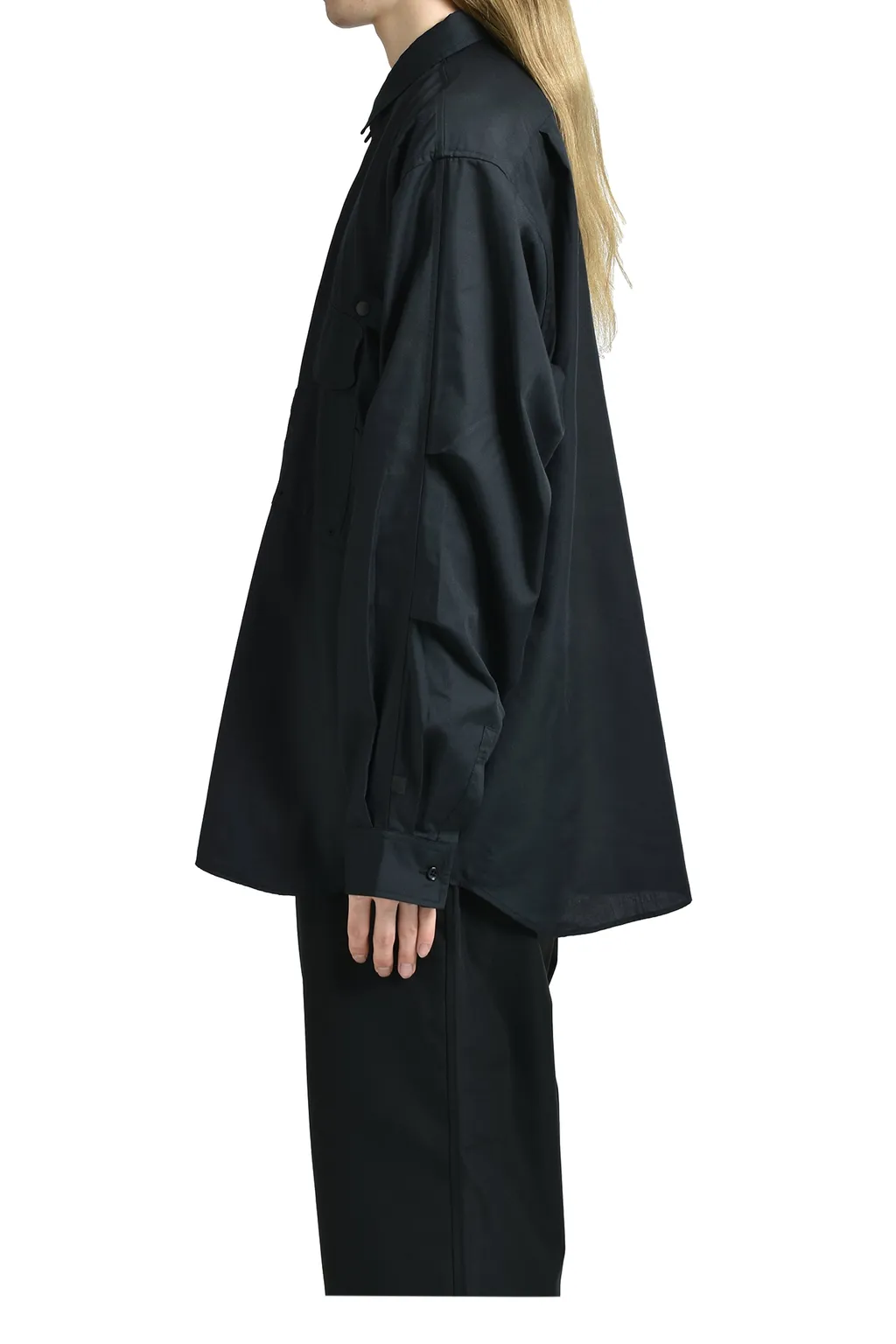 Tech Fishing Shirt L/S / Blk