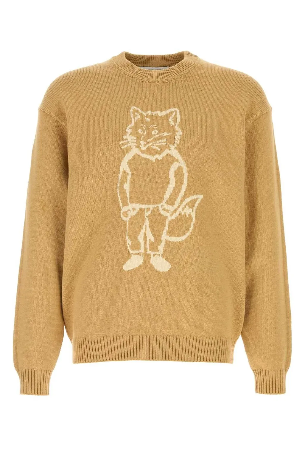 Maison Kitsuné Dressed Fox Intrarsia Jumper
