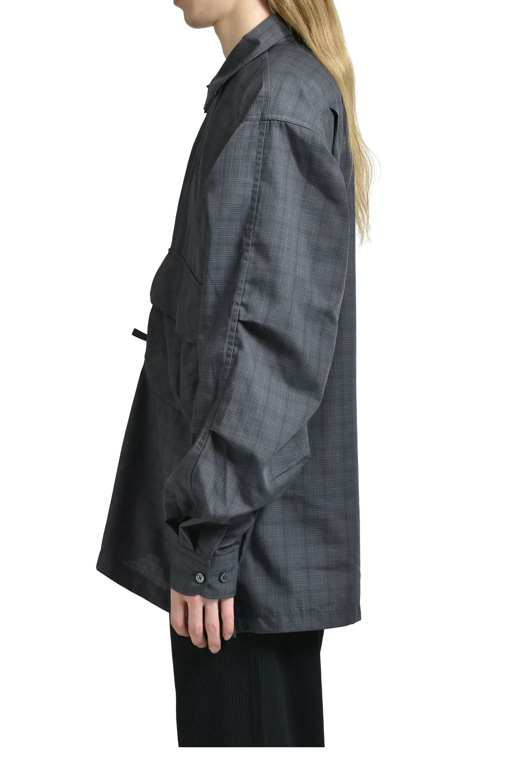 Tech Sports Open Collar Shirt L/S Nova Check / Cha