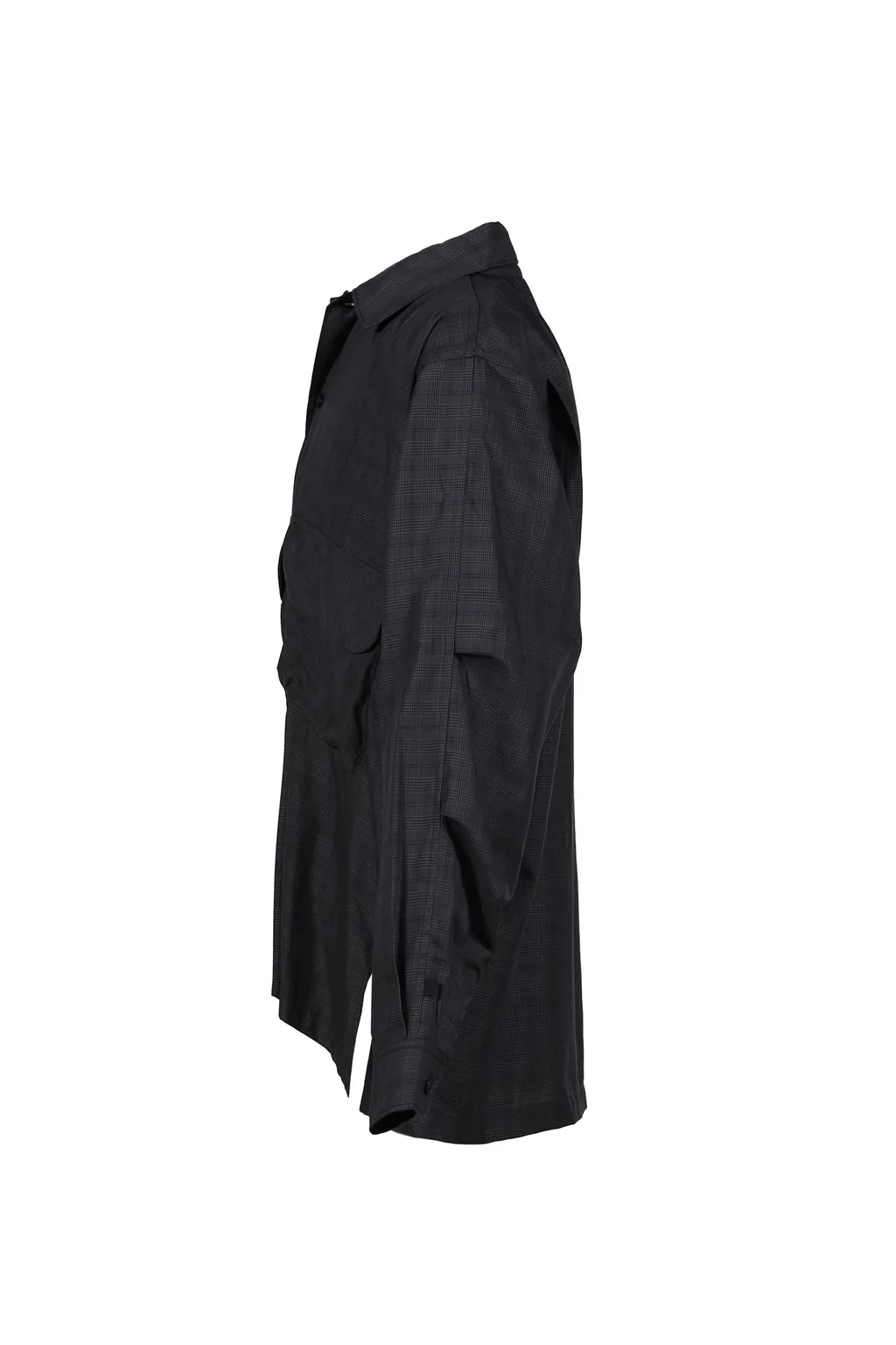 Tech Sports Open Collar Shirt L/S Nova Check / Cha