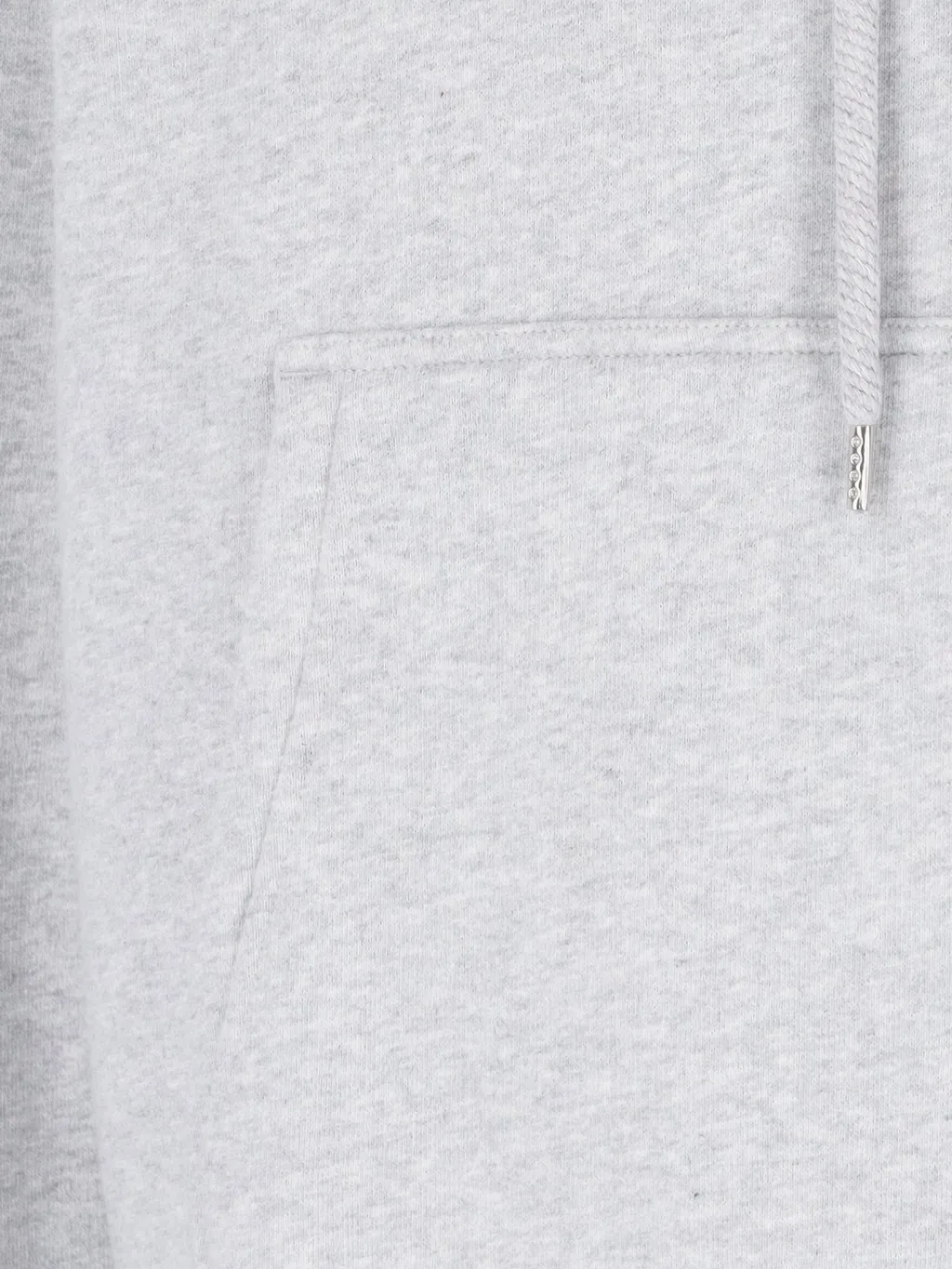 Maison Kitsuné Logo Printed Drawstring Hoodie