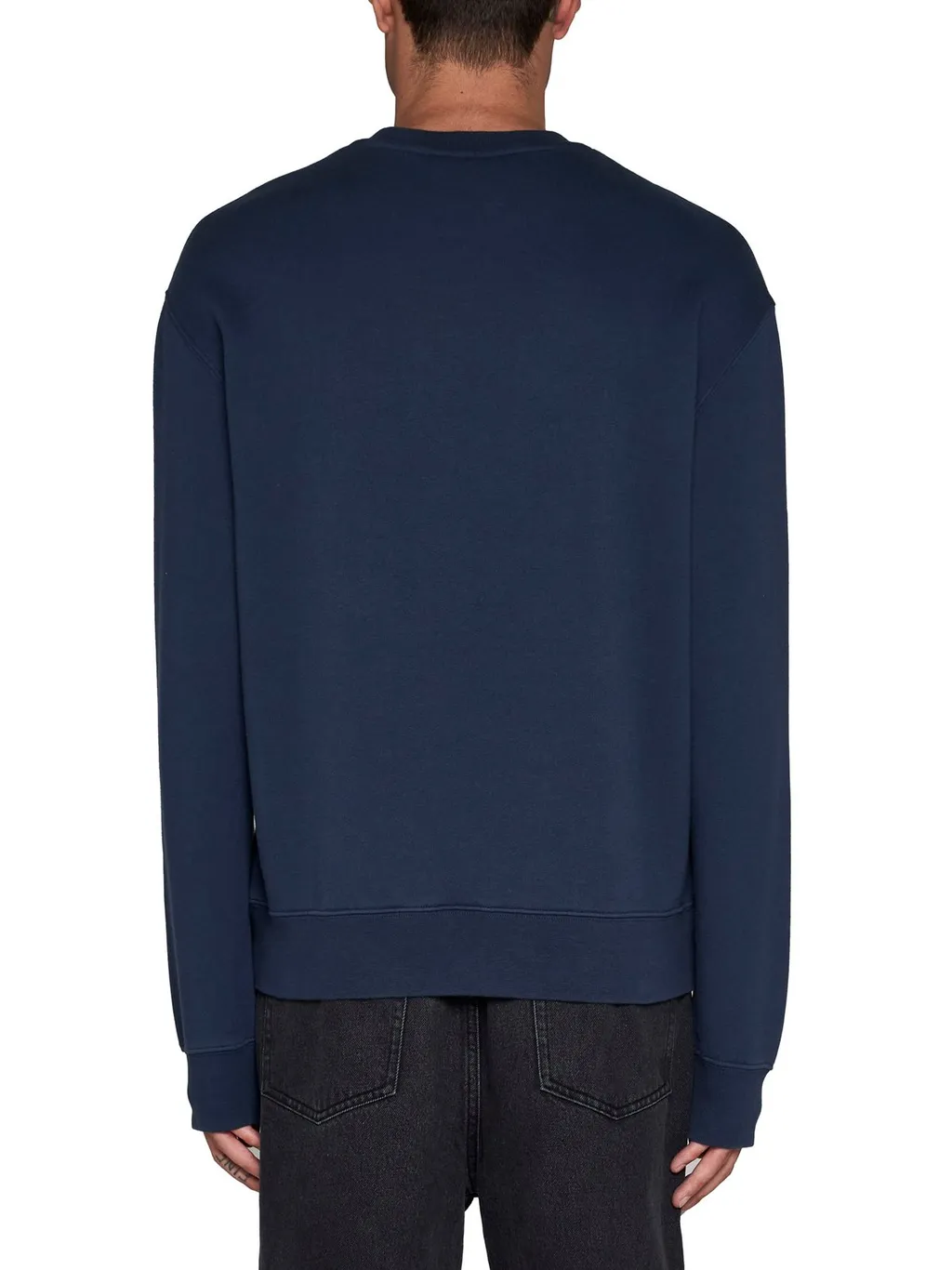 Maison Kitsuné Fox Patch Crewneck Sweatshirt