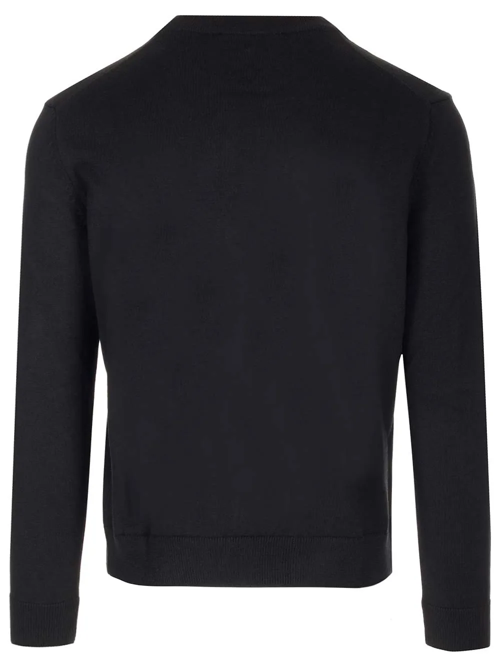 Maison Kitsuné Fox Embroidered Knitted Jumper