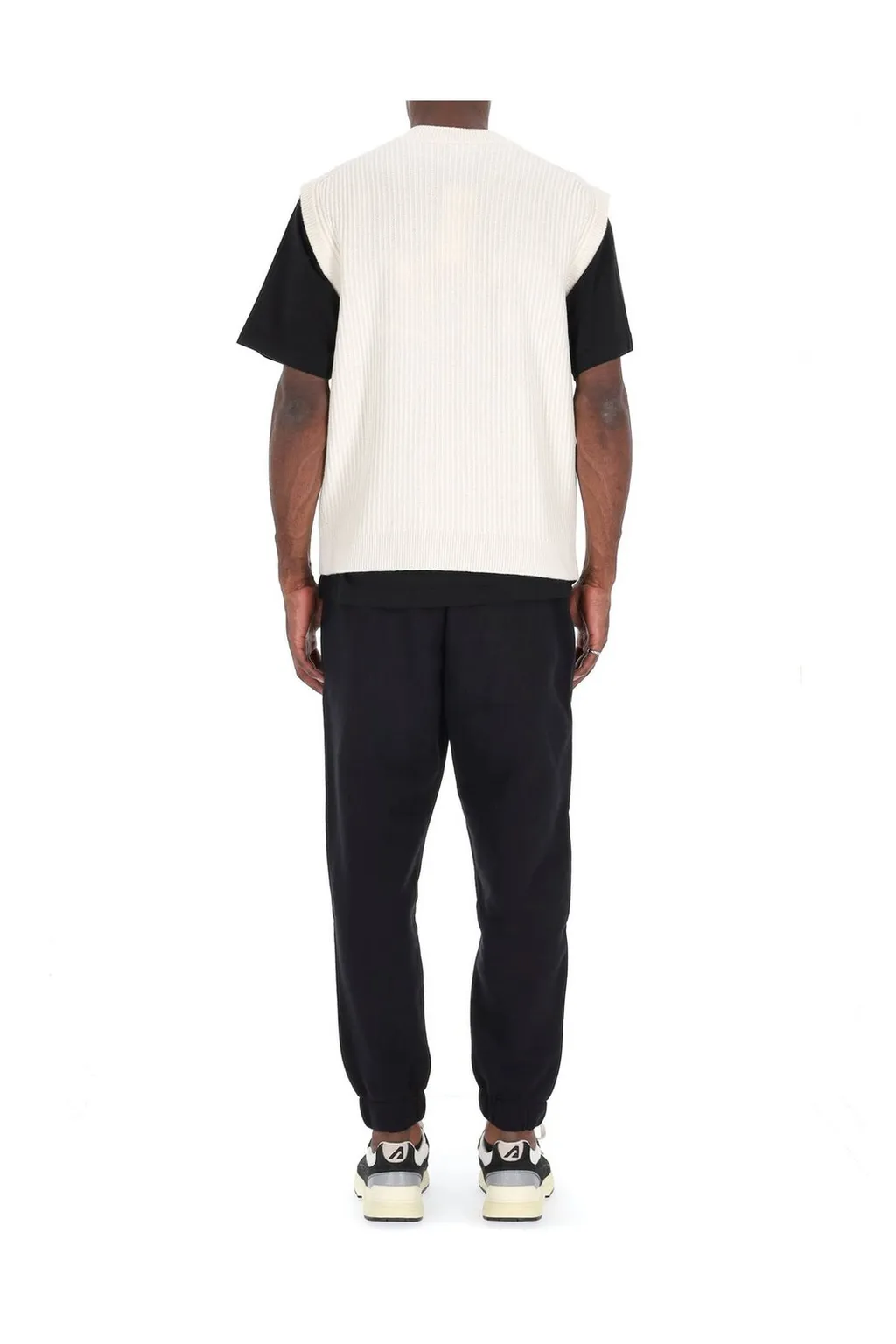 Maison Kitsuné Fox Head Ribbed Vest