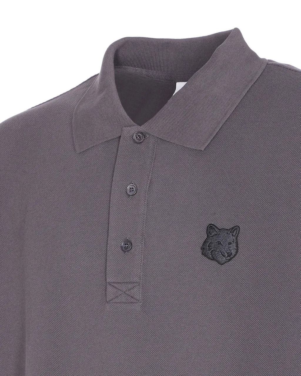 Maison Kitsuné Fox Head Oversize Polo Shirt