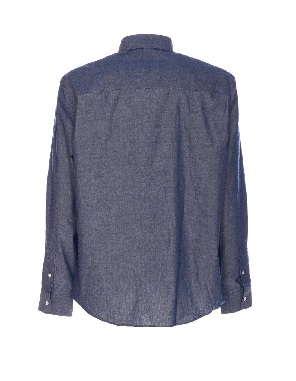 Maison Kitsuné Fox Head Patch Buttoned Shirt