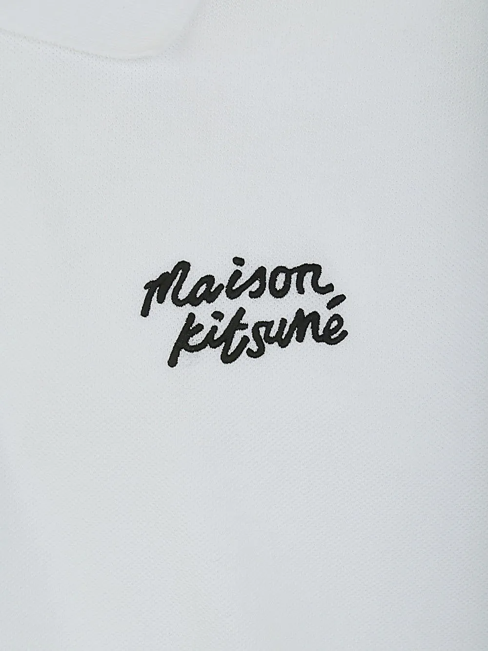 Maison Kitsuné Handwriting Comfort Polo Shirt