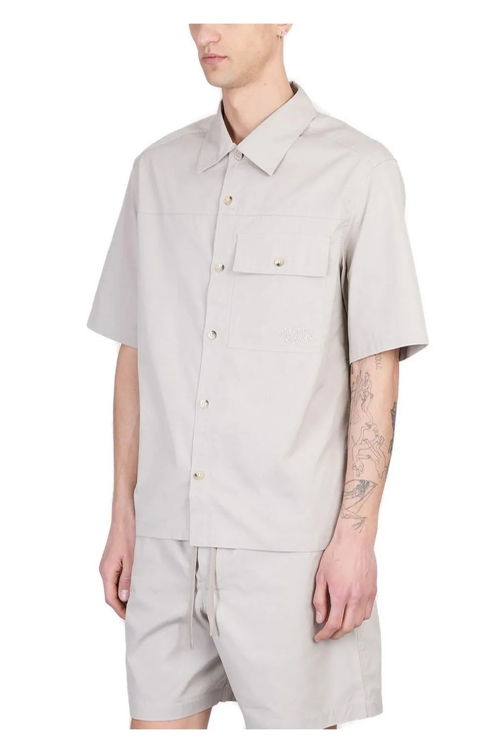 Maison Kitsuné Short Sleeved Overshirt