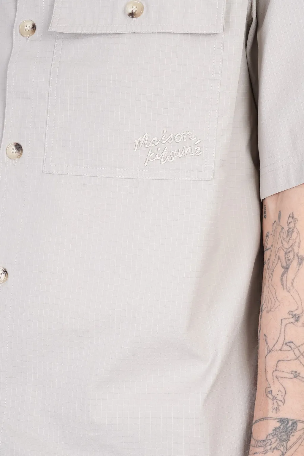 Maison Kitsuné Short Sleeved Overshirt