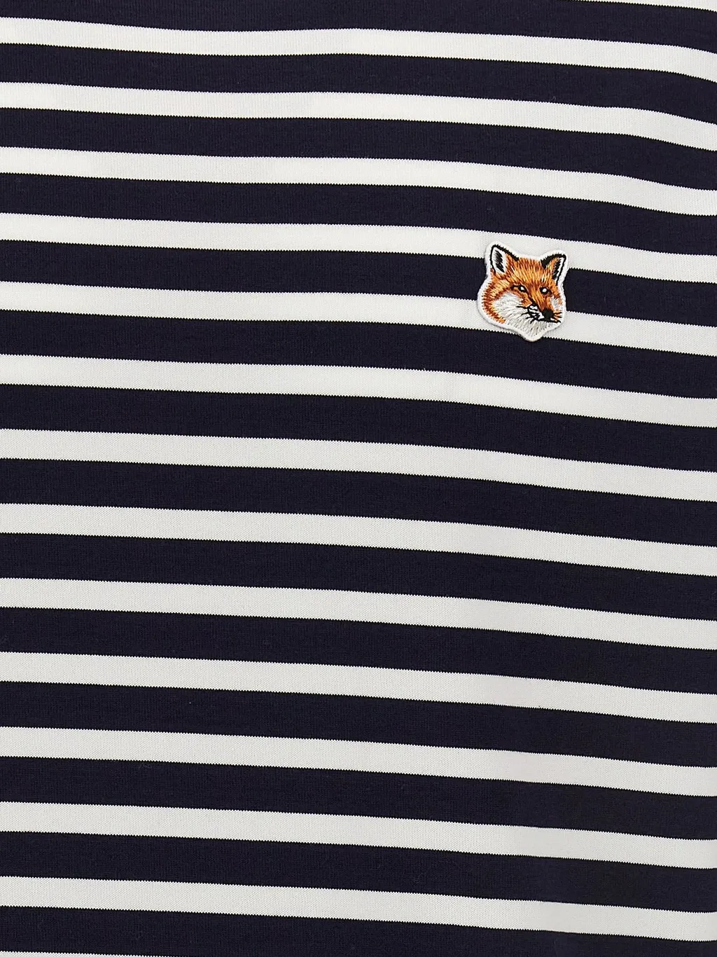 Maison Kitsuné Striped Long-Sleeved T-Shirt