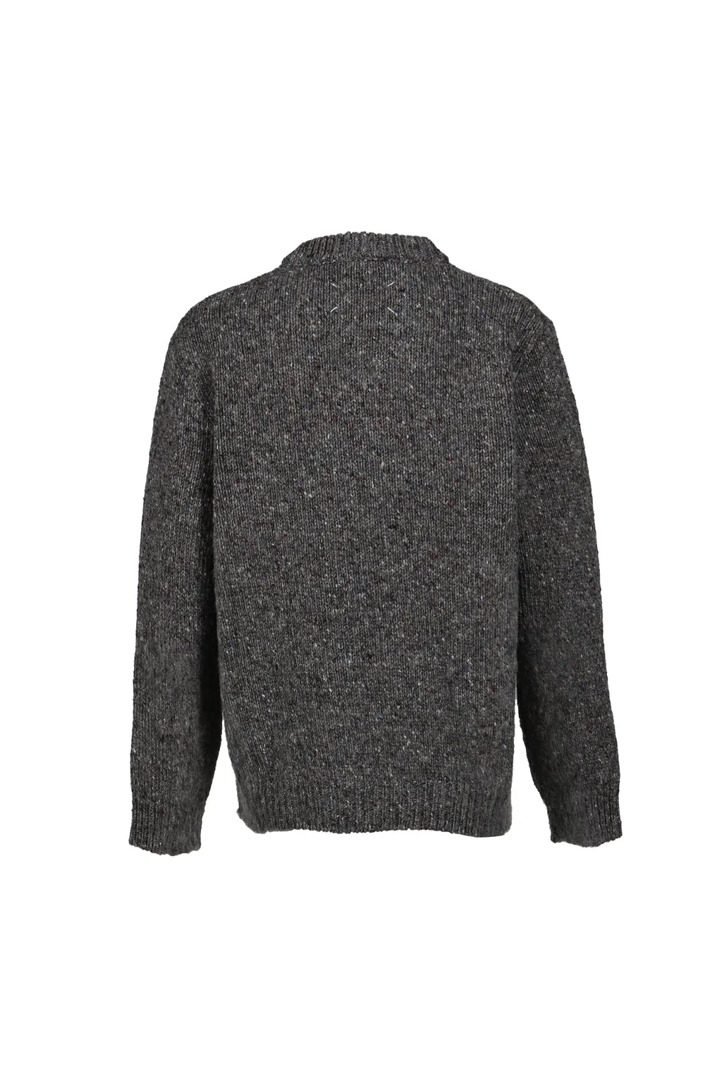 V-Neck Dropped-Shoulder Sweater