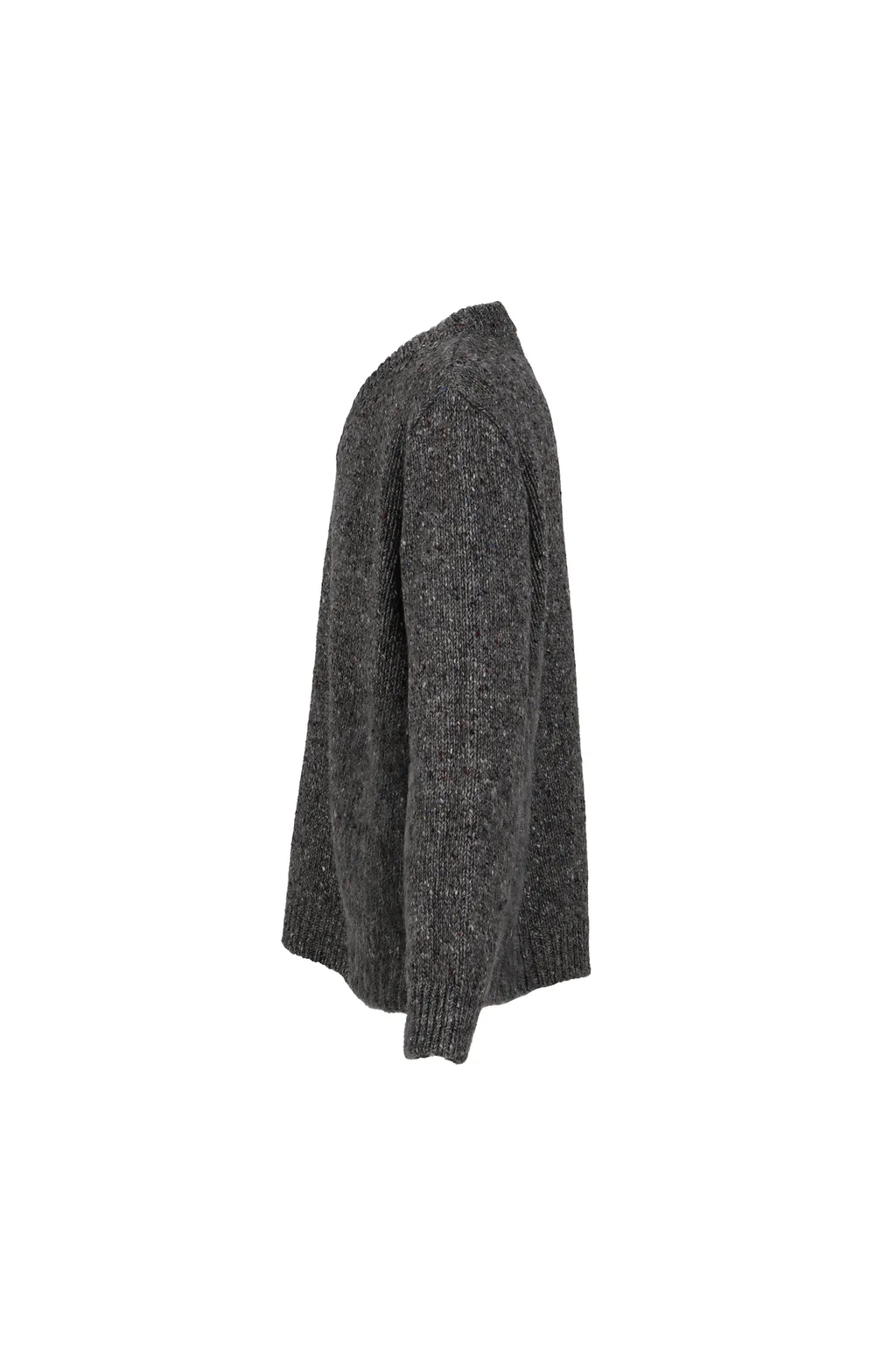 V-Neck Dropped-Shoulder Sweater