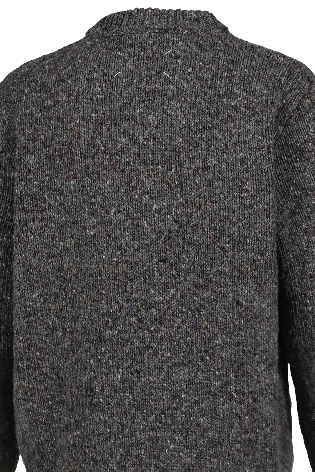 V-Neck Dropped-Shoulder Sweater