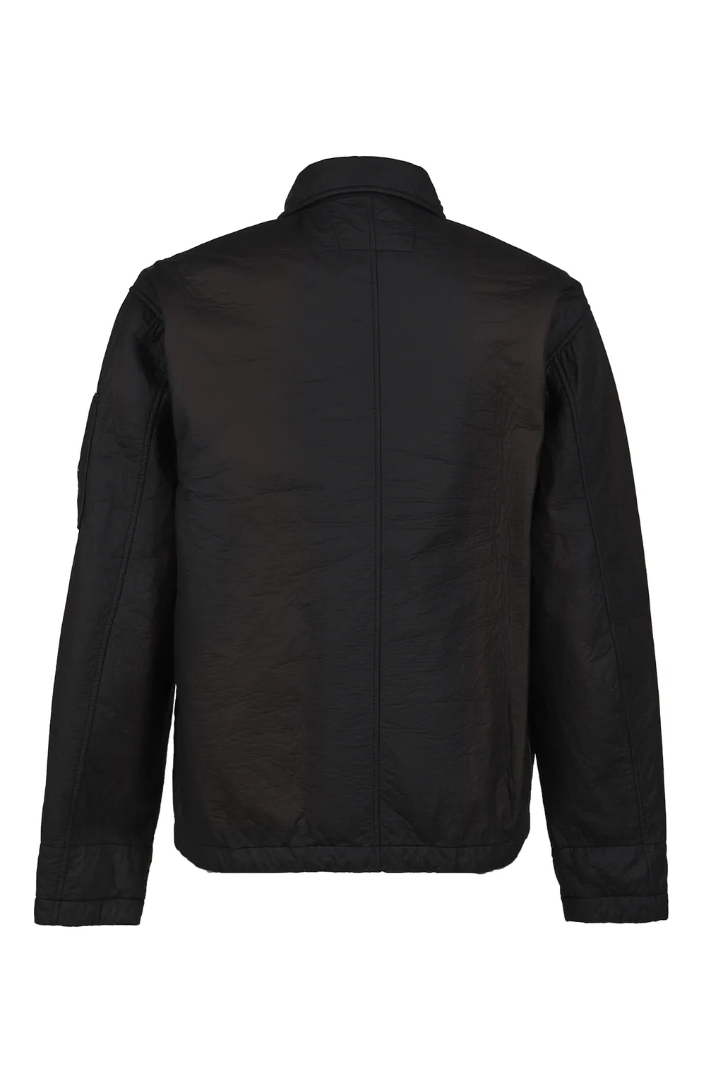 Ow Medium Jkt In Feltro Bi-Film / Blk