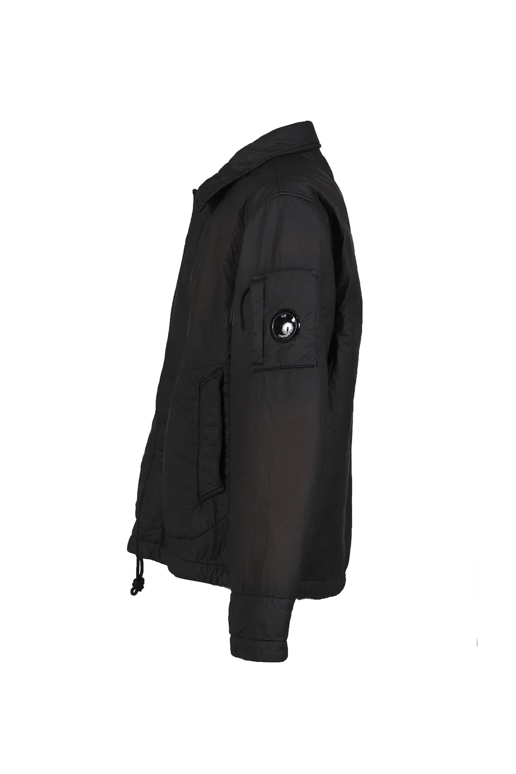 Ow Medium Jkt In Feltro Bi-Film / Blk