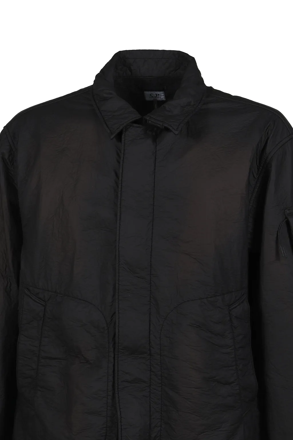 Ow Medium Jkt In Feltro Bi-Film / Blk