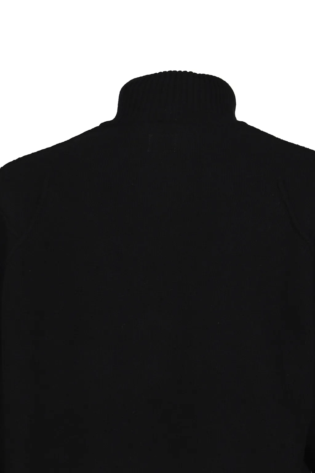 Knw Cardigan In Lambswool Grs / Blk