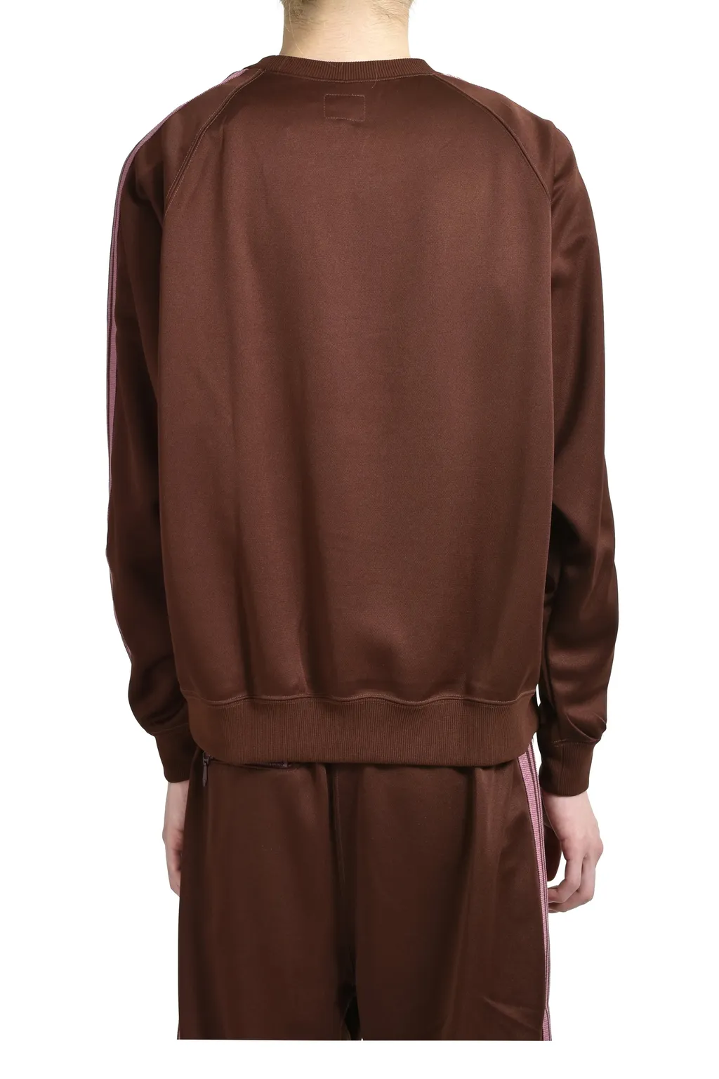 Track Crew Neck Shirt - Poly Smooth / Brw
