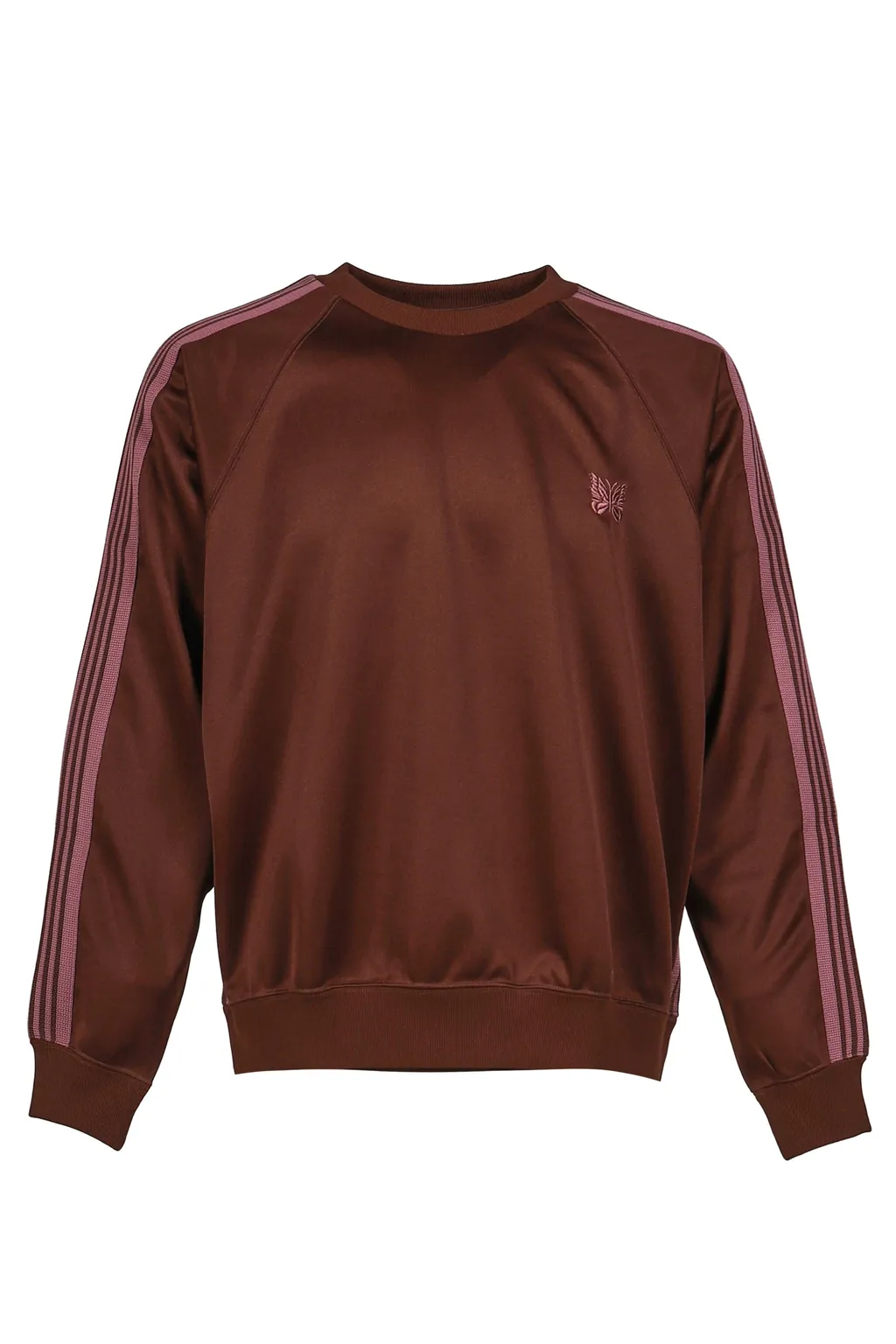 Track Crew Neck Shirt - Poly Smooth / Brw