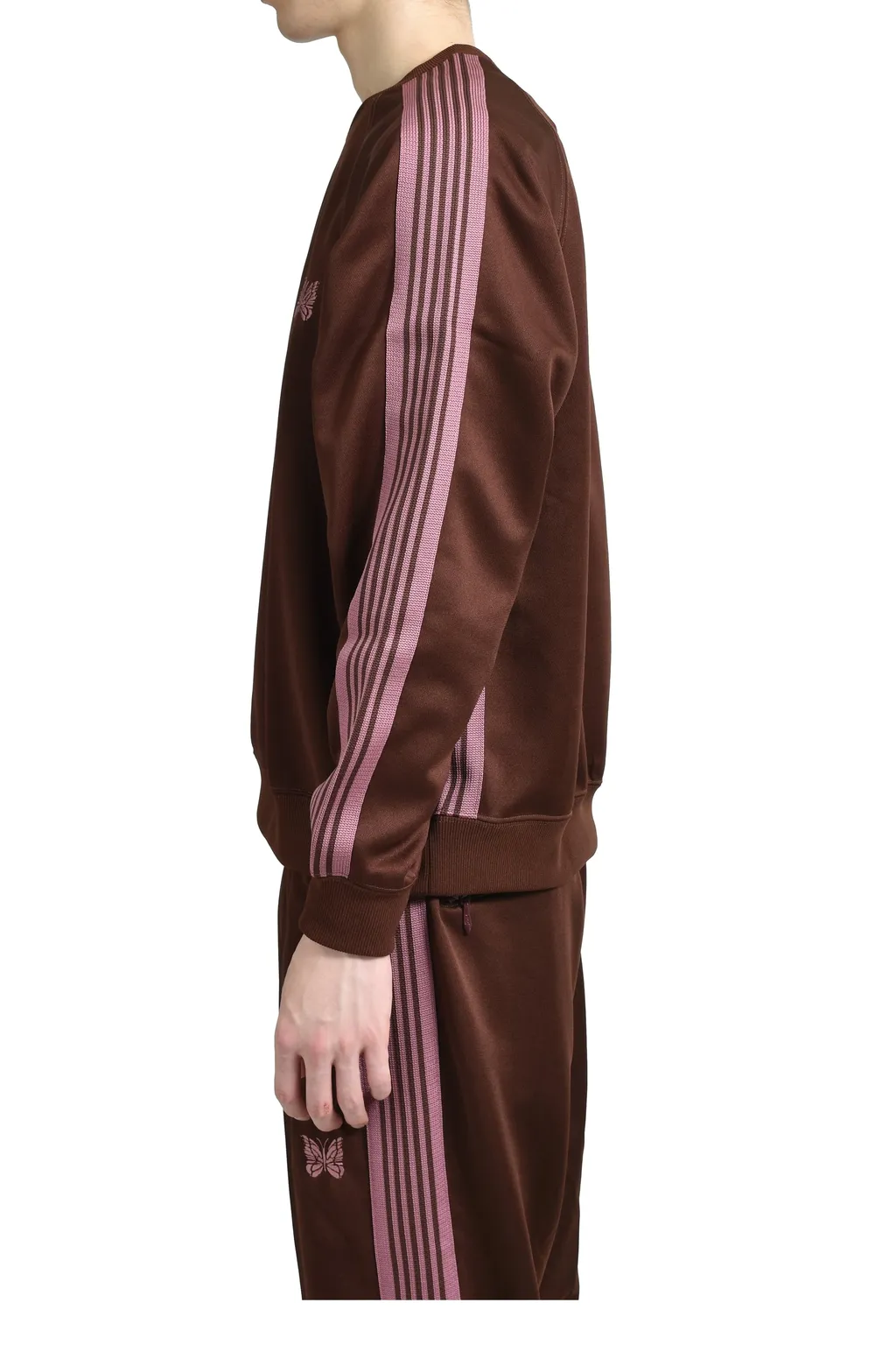 Track Crew Neck Shirt - Poly Smooth / Brw