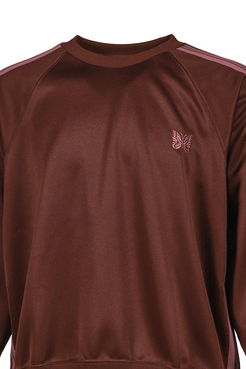 Track Crew Neck Shirt - Poly Smooth / Brw
