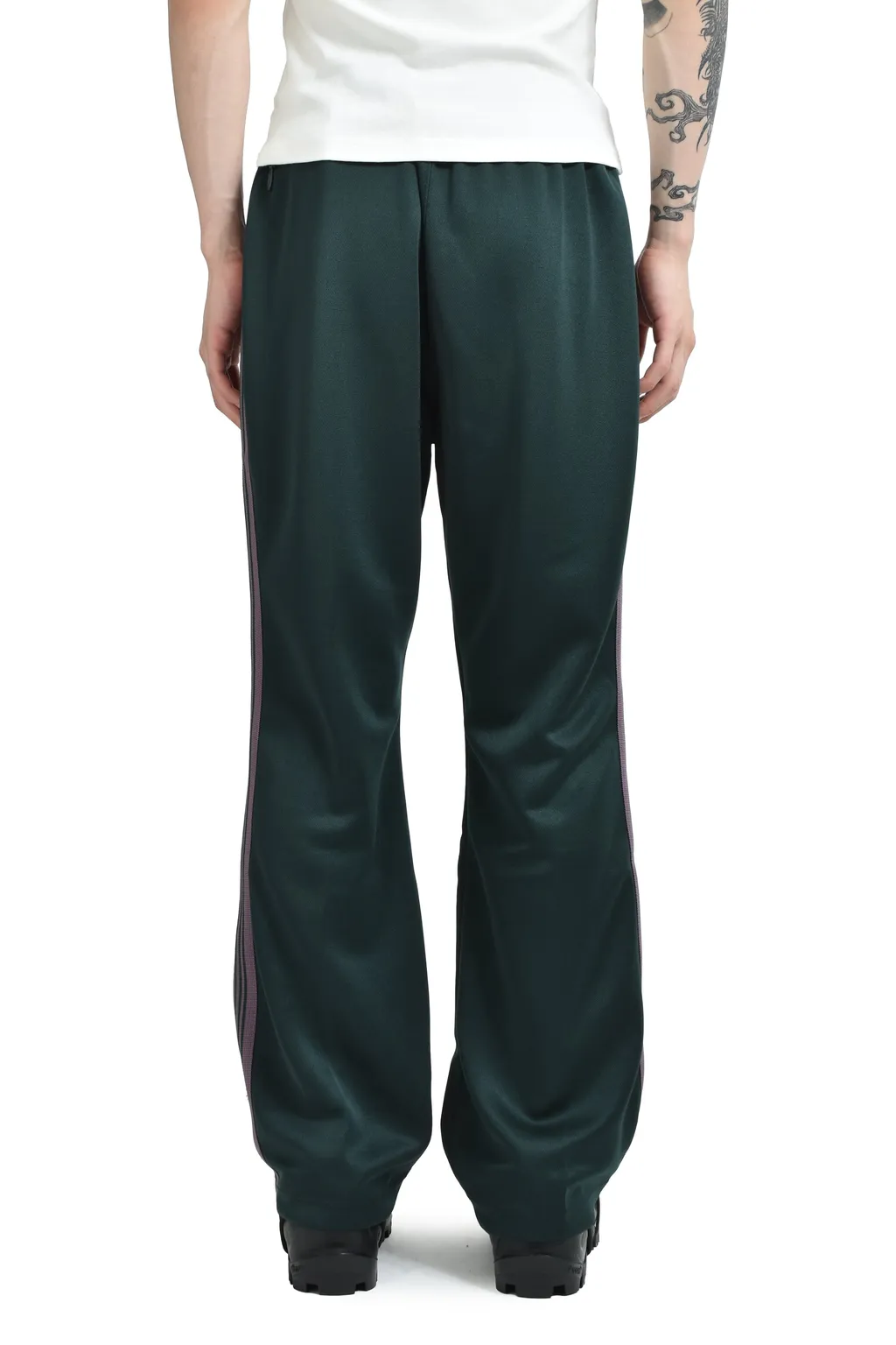 Boot-Cut Track Pant - Poly Smooth / Grn
