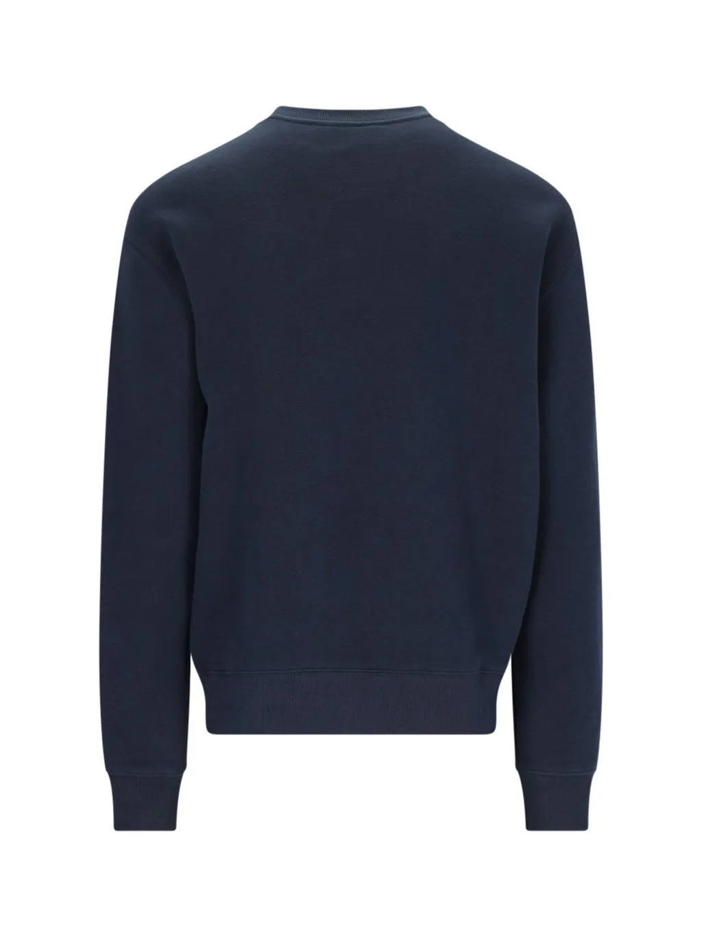 Maison Kitsuné Handwriting Striped Crewneck Sweatshirt