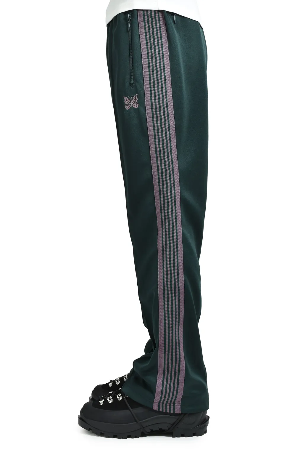 Boot-Cut Track Pant - Poly Smooth / Grn
