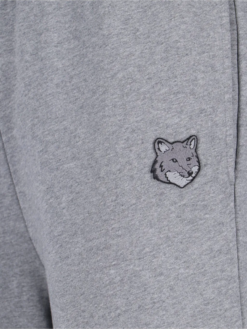Maison Kitsuné Bold Fox Head Patch Relaxed Jogger Pants