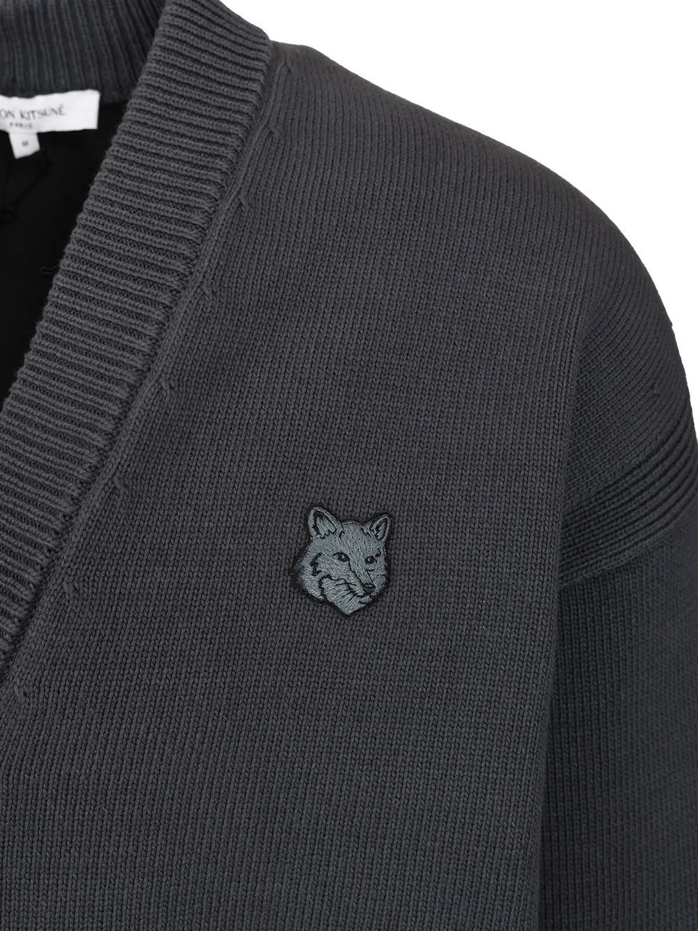 Maison Kitsuné Bold Fox Head Patch Comfort Cardigan