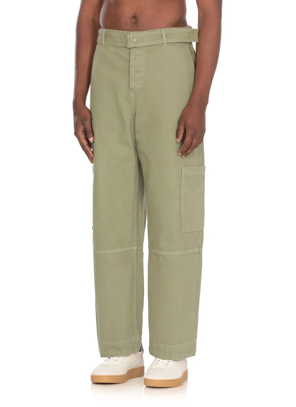 Maison Kitsuné Belted Utility Pants