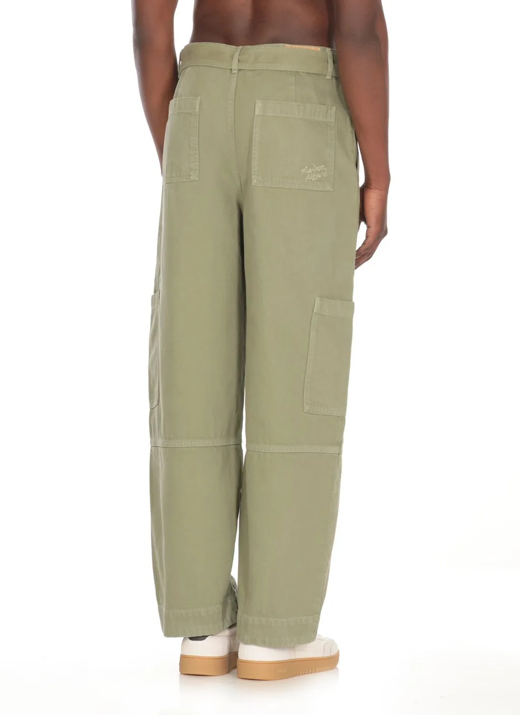 Maison Kitsuné Belted Utility Pants
