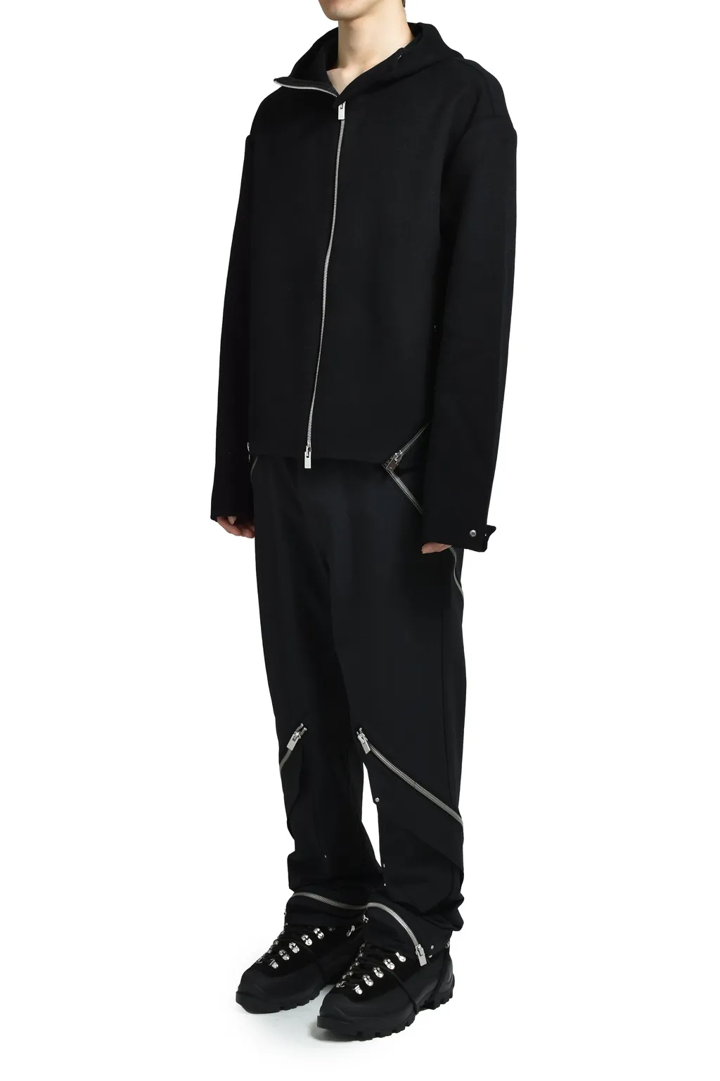 Lasing Wool Jacket / Black