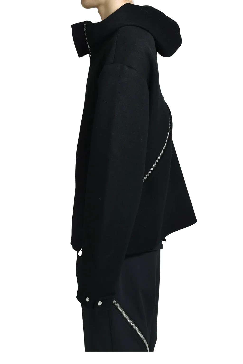 Lasing Wool Jacket / Black