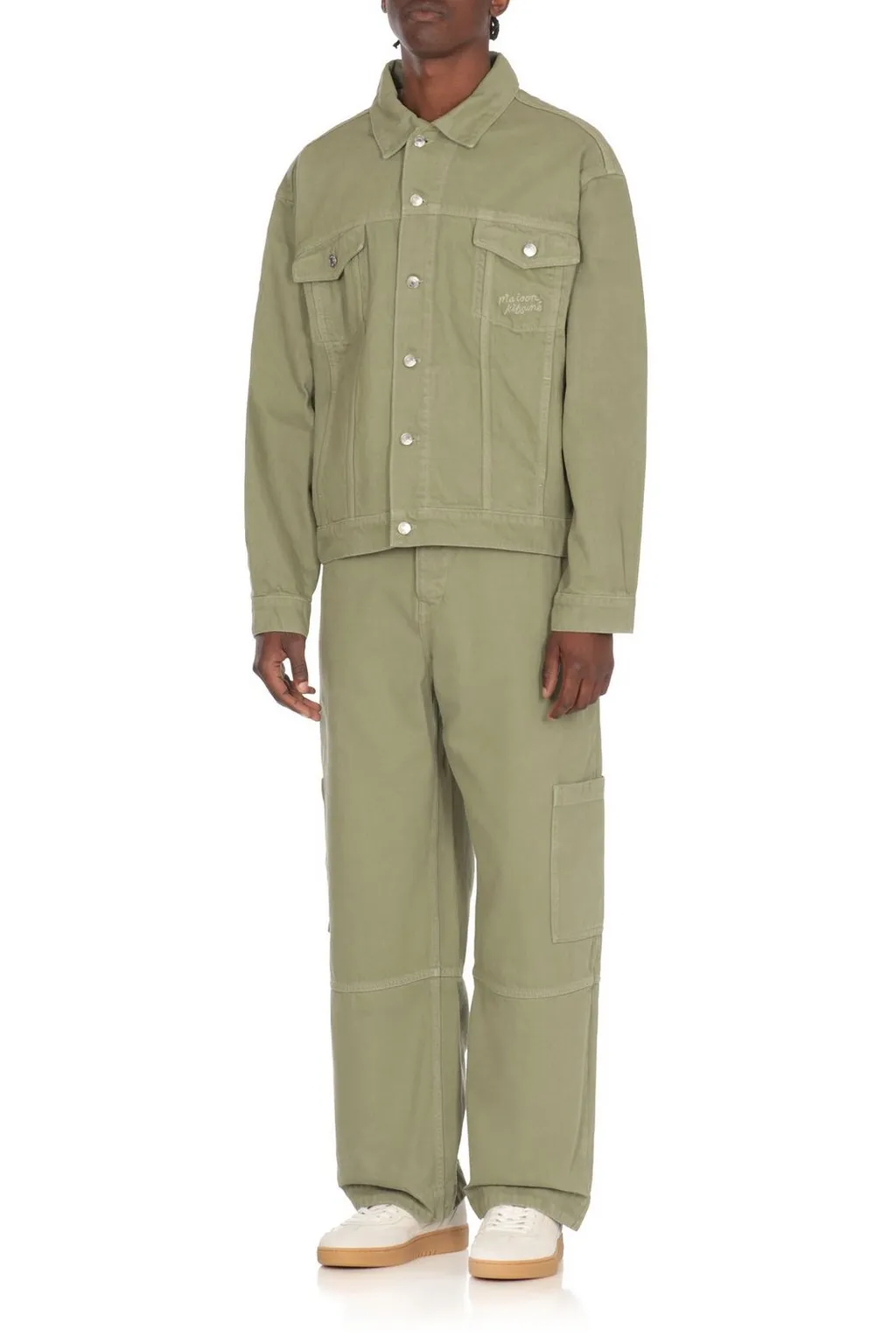 Maison Kitsuné Button-Up Trucker Jacket