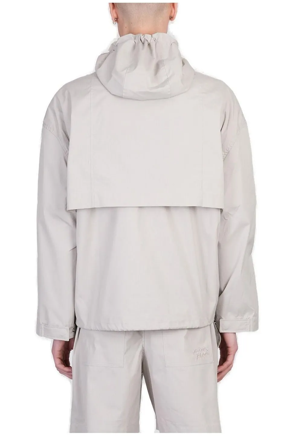 Maison Kitsuné Hooded Zipped Windbreaker