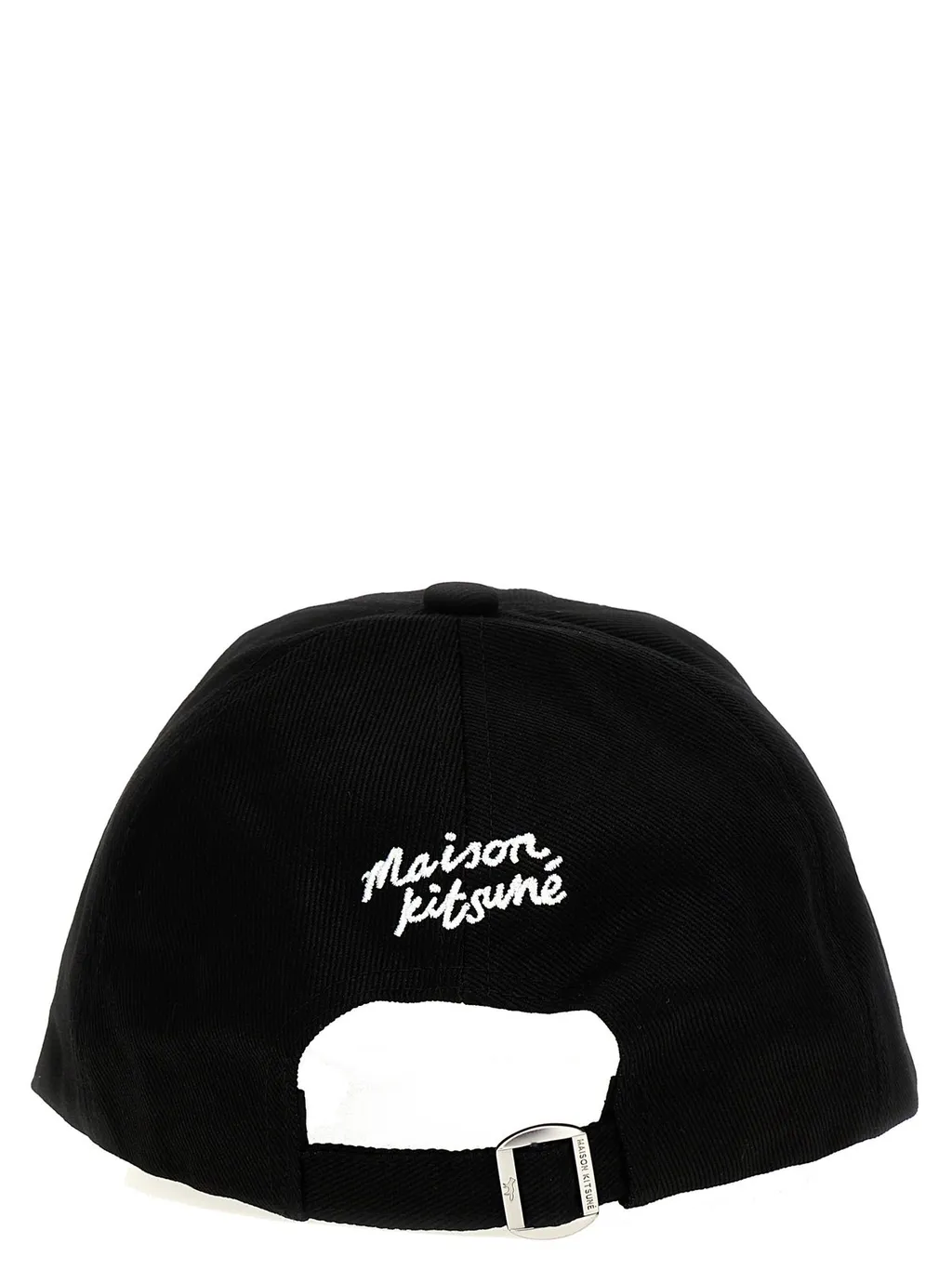 Maison Kitsuné Large Fox Head Patch Baseball Cap