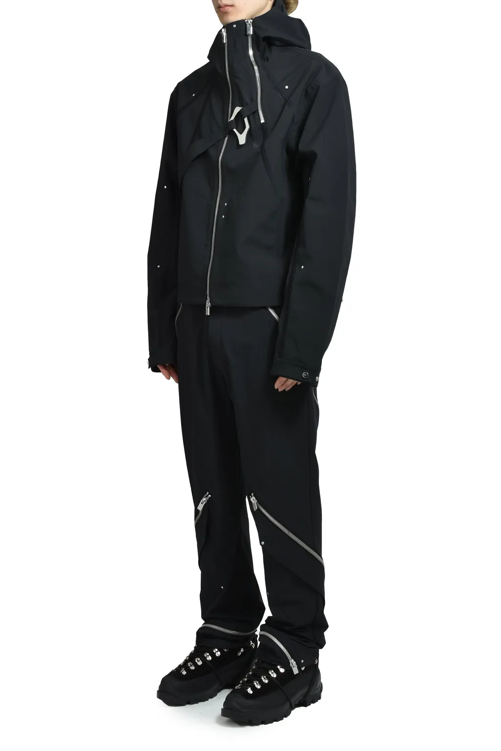 Moire Technical Jacket / Black