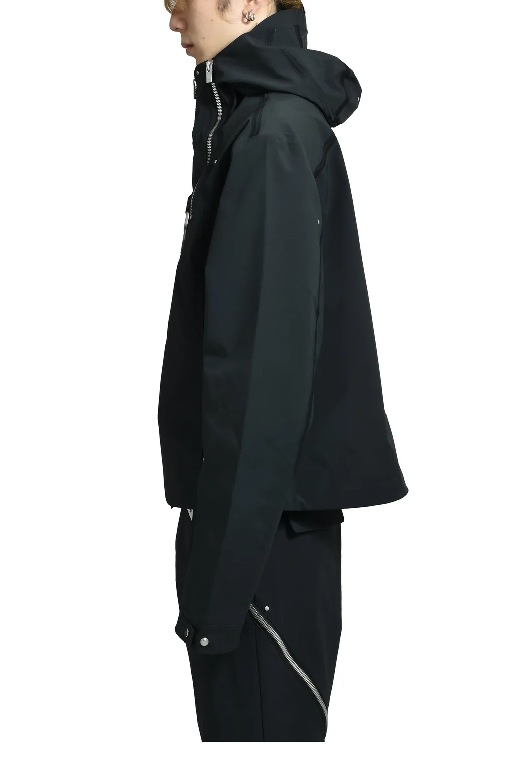 Moire Technical Jacket / Black