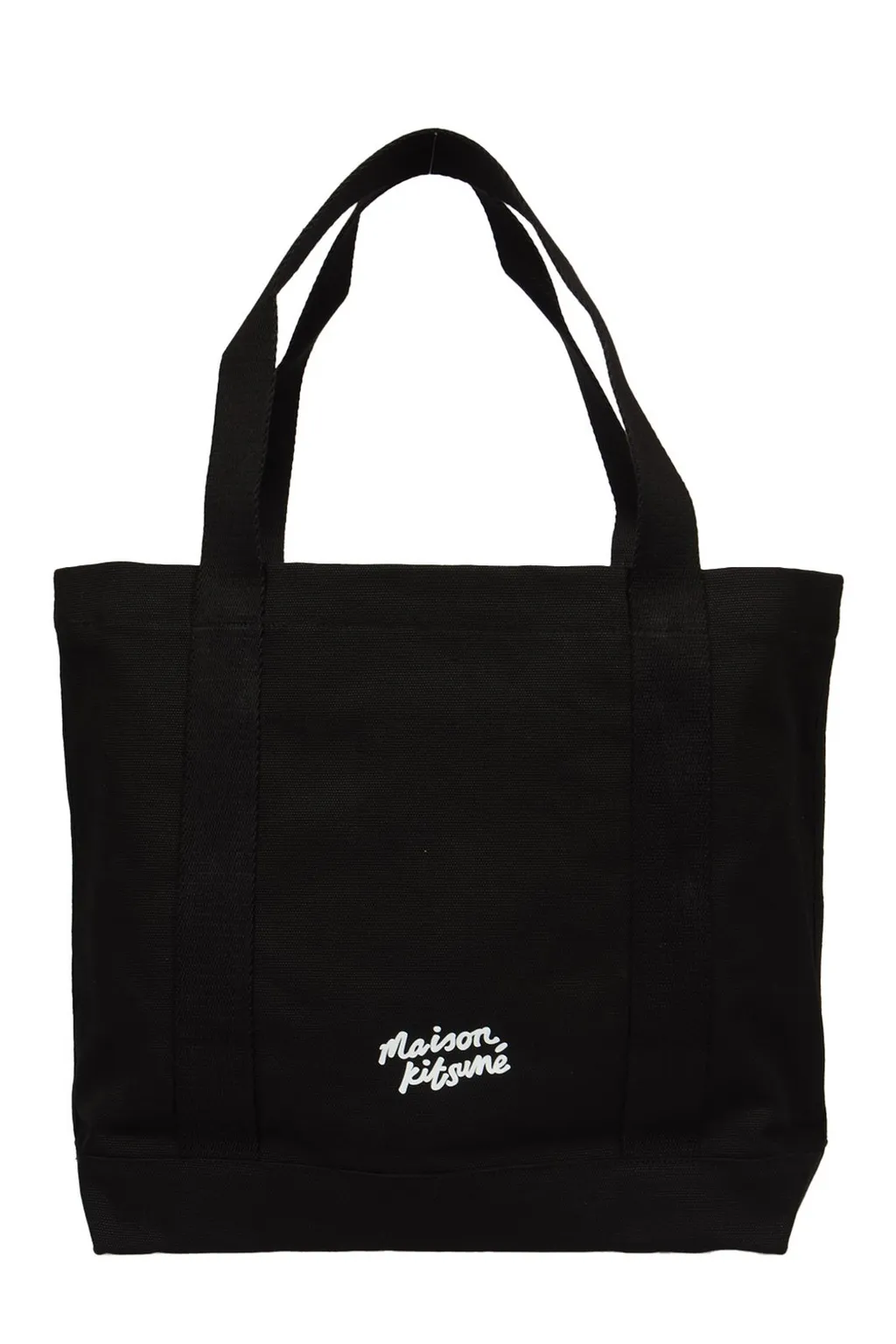 Maison Kitsuné Fox Head Printed Large Tote Bag
