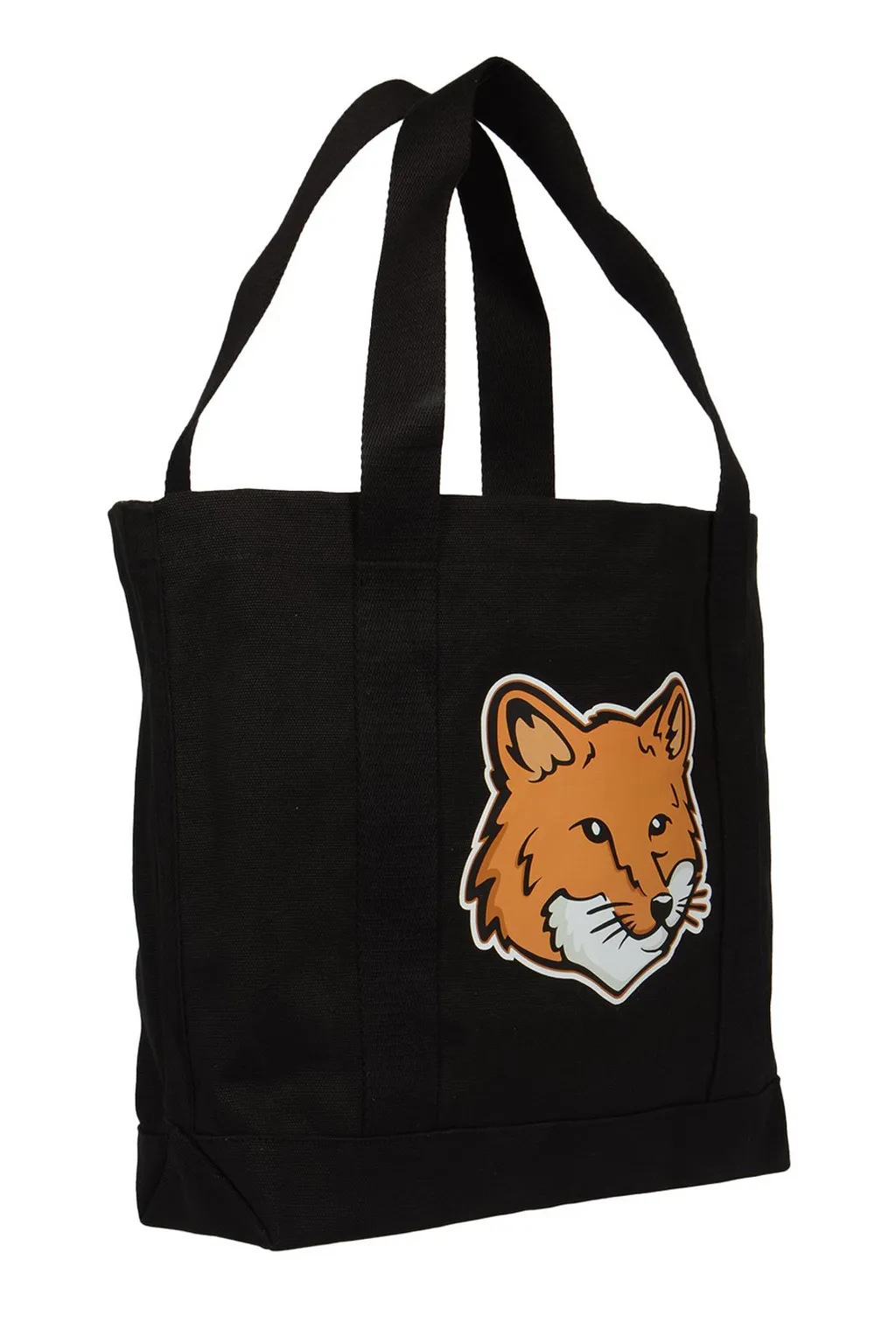 Maison Kitsuné Fox Head Printed Large Tote Bag