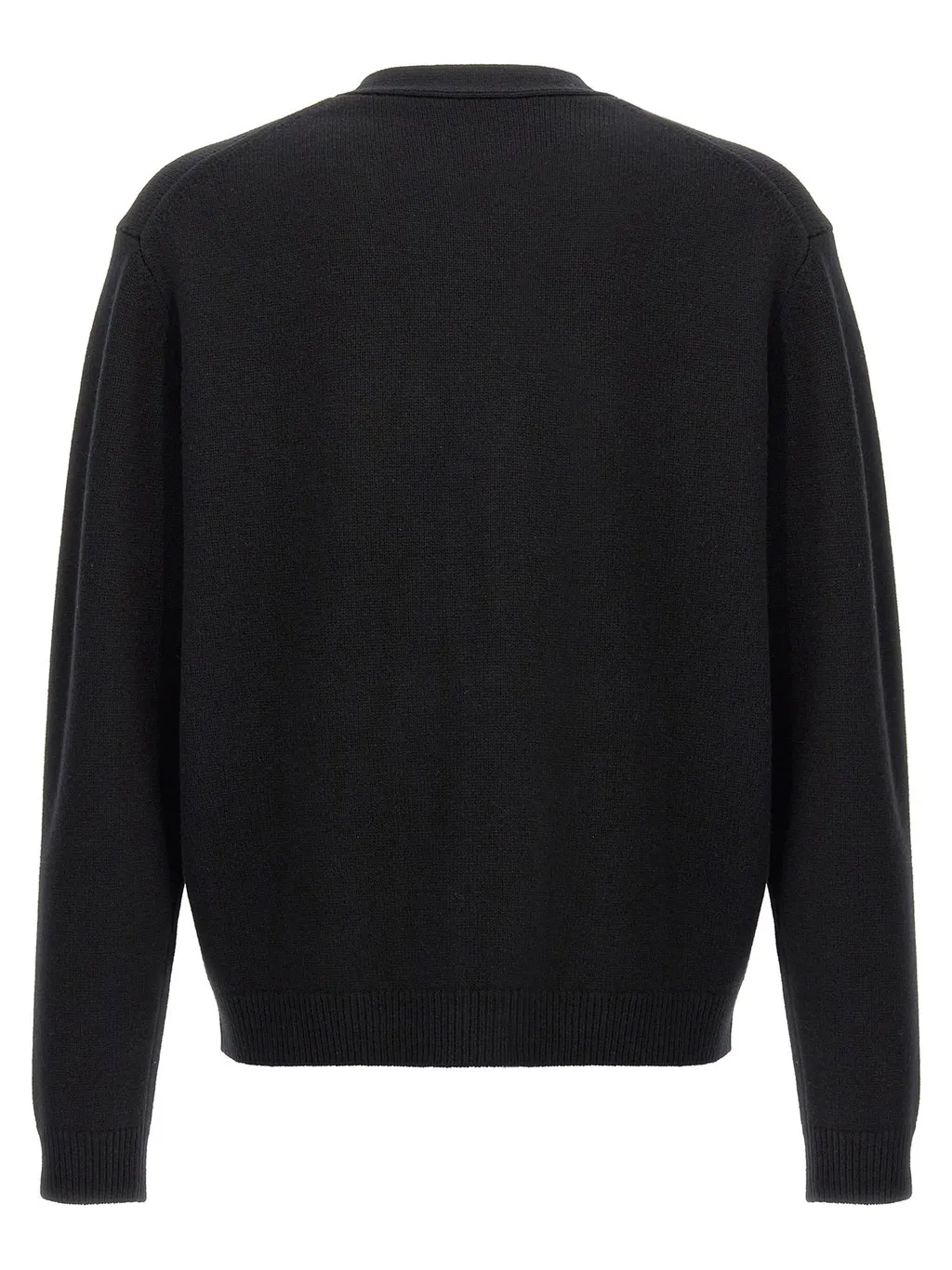 Maison Kitsuné Fox Head Intarsia-Knit Cardigan