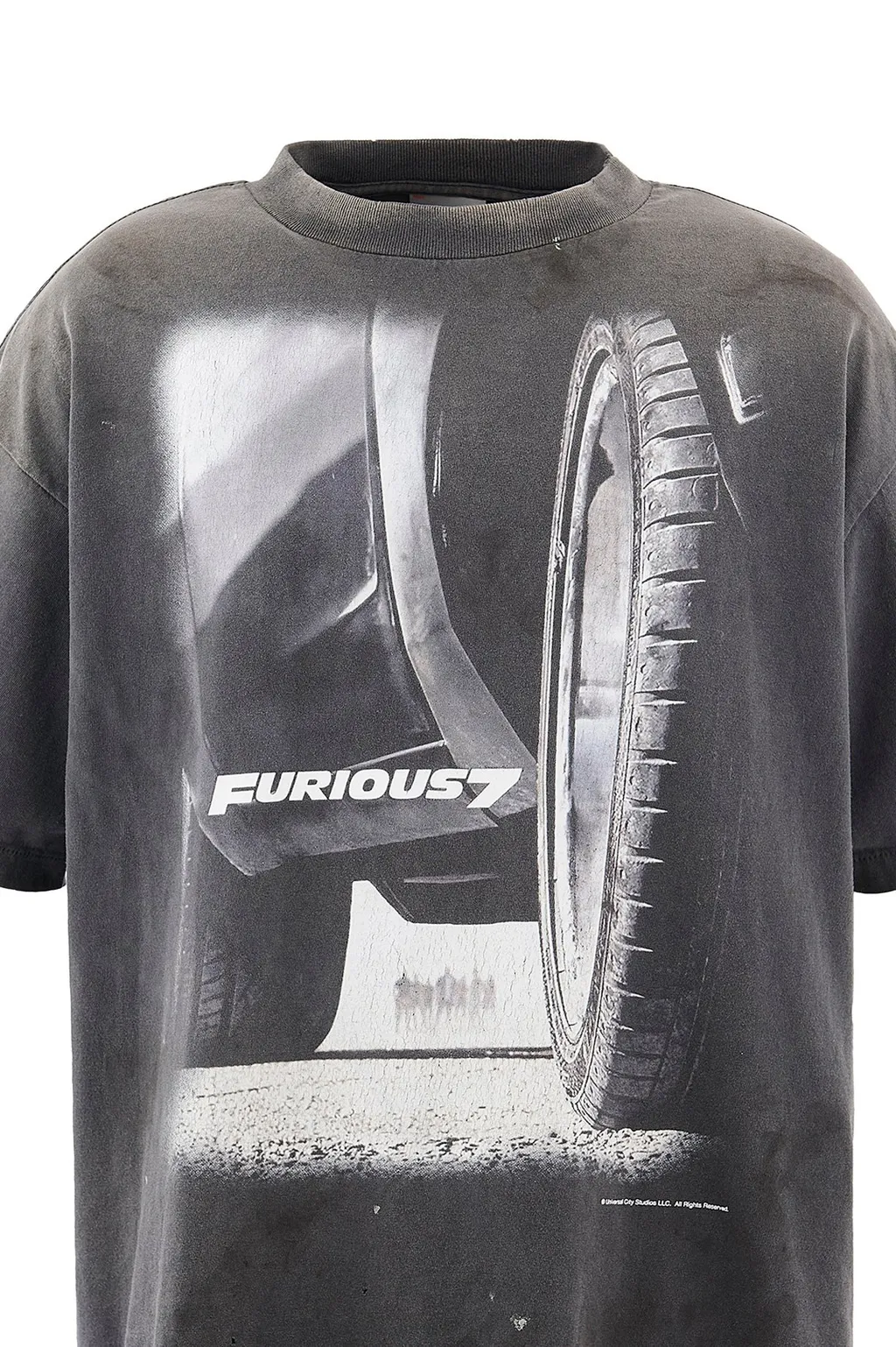 Ff_Ss Tee/Furious 7 / Blk